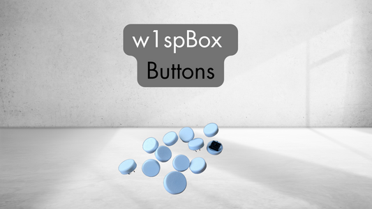 Set of swappable buttons for w1spBox / Flatbox - Your choice of colours and force!