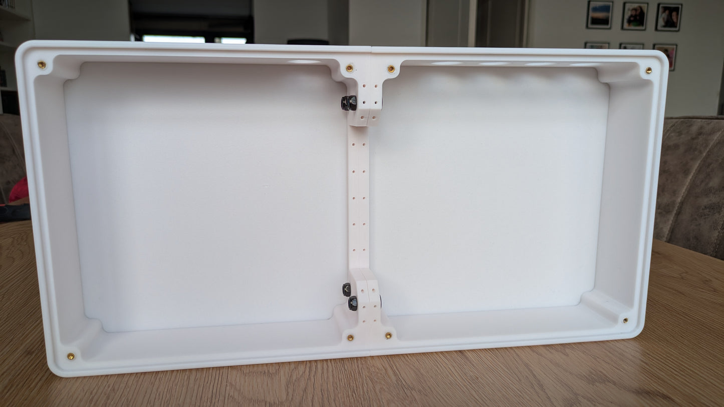 w1spCase - Leverless Arcade Stick Case – 3D Printed PLA+ enclosure for Fighting Games