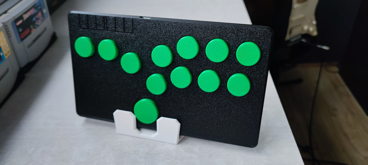 w1spBox - Customisable Hitbox controller. All buttons Fightstick for PC, Steam, SteamDeck, Switch, PS3 and Limited PS4.