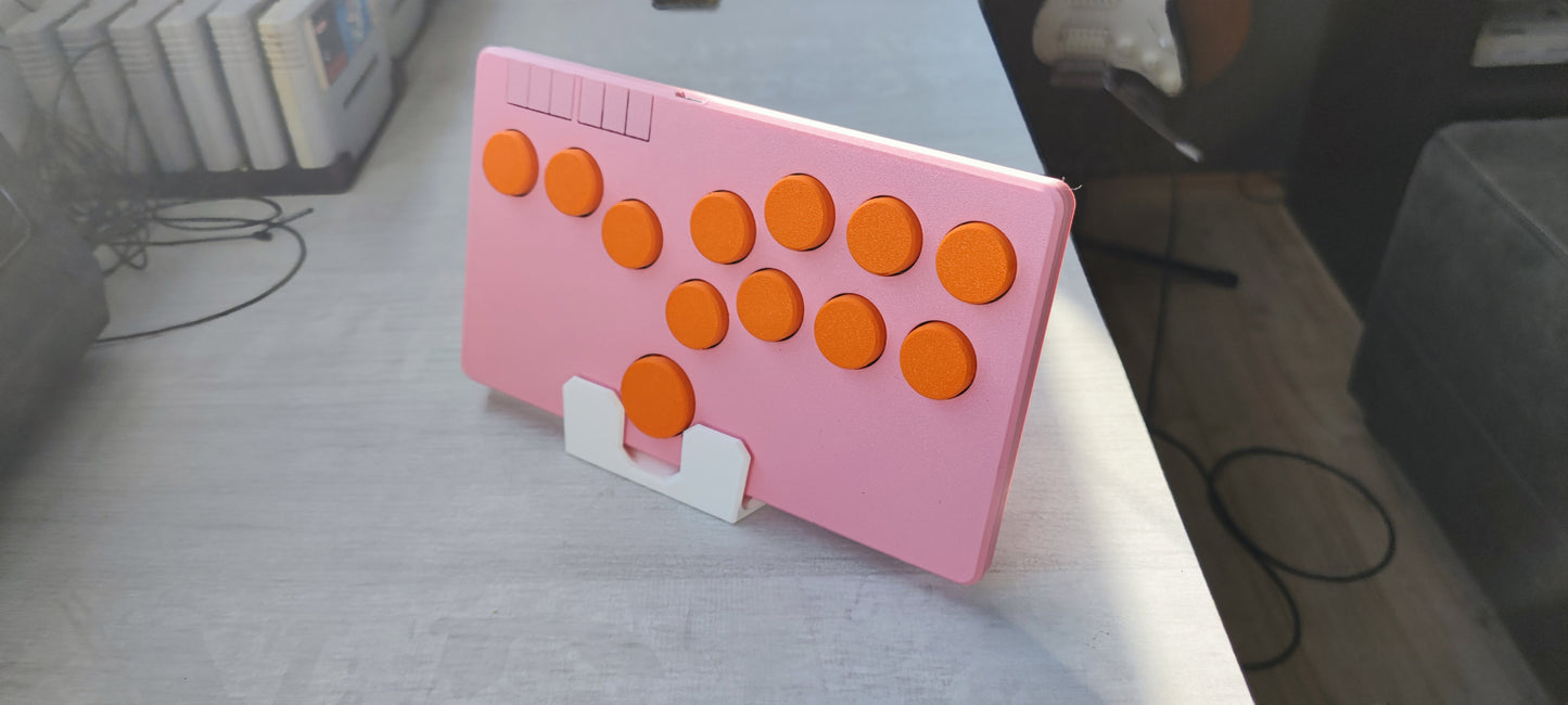 w1spBox - Customisable Hitbox controller. All buttons Fightstick for PC, Steam, SteamDeck, Switch, PS3 and Limited PS4.