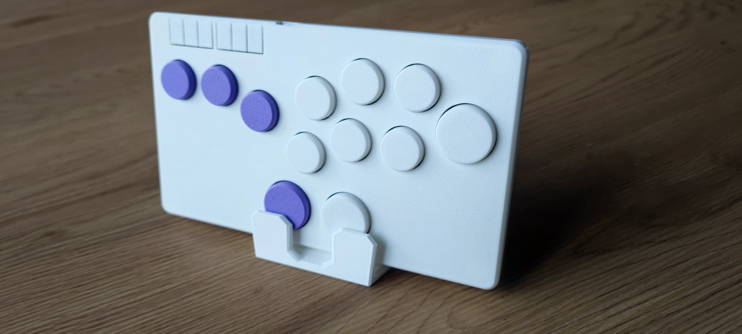 w1spBox - Customisable Hitbox controller. All buttons Fightstick for PC, Steam, SteamDeck, Switch, PS3 and Limited PS4.