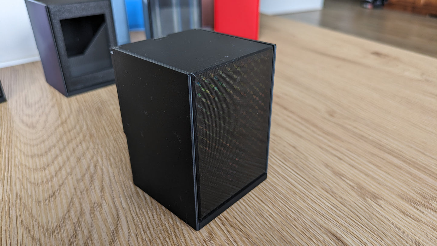 w1spDeck - Custom Magnetic Deck Box - 3D Printed Card Storage Solution