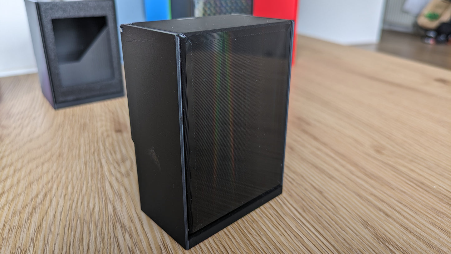 w1spDeck - Custom Magnetic Deck Box - 3D Printed Card Storage Solution