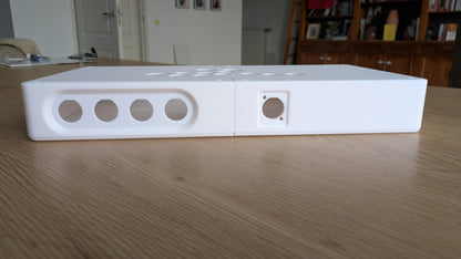 w1spCase - Leverless Arcade Stick Case – 3D Printed PLA+ enclosure for Fighting Games