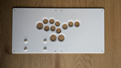w1spCase - Leverless Arcade Stick Case – 3D Printed PLA+ enclosure for Fighting Games